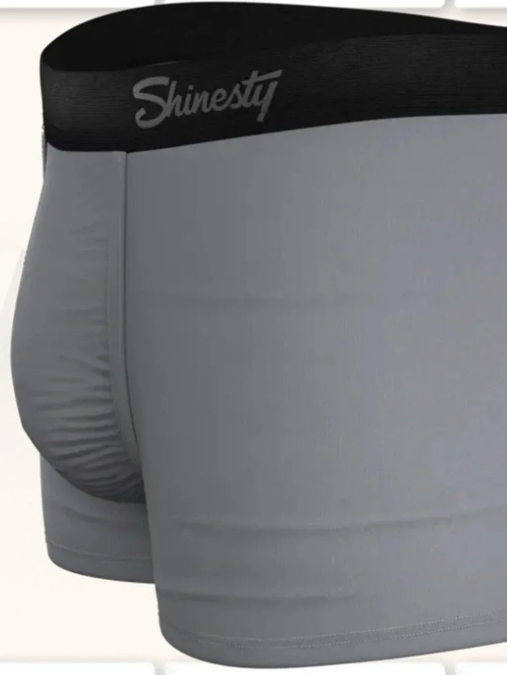 Shinesty The 50 Shades - Grey Ball Hammock® Pouch Trunks Underwear - L